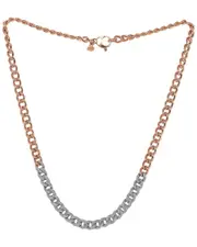 Diana M. Fine Jewelry 14K Rose Gold 1.40 ct. tw. Diamond Necklace