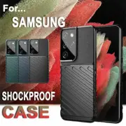 For Samsung Galaxy S21 S20 Ultra S10 Plus Heavy Duty Case Back Protective Cover