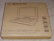 Trexonic TR-D141BLK Portable 14.1 Inch LCD TV + DVD Player! 1280x800 New in Box!