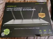 Athena-EX High Power AC2600 Wi-Fi Range Extender Amped Wireless NEW SEALED