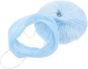 Homoyoyo Hand Knitting Wool Yarn for Crochet Crafts Soft Gradient Rainbow Thread for Scarves Blankets and Decorative Accessories for DIY Projects and Beginners