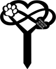 Memorial Pet Grave Markers Pet Memorial Stake Dog Claw Sympathy Grave Plaque Stake Dog Cemetery Garden Stake Memorial Grave Stake Waterproof Garden Gr