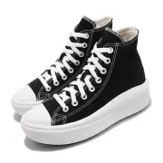 Converse Chuck Taylor All Star Move Platform Black White Women Bold Shoe 568497C