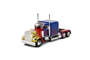 Jada 1:24 Scale Transformers 2007 Optimus Prime T1 Hollywood Ride Diecast Model