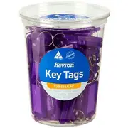 Kevron ID5 Key Tags Purple 50 Pack