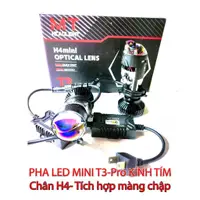 在飛比找蝦皮購物優惠-(高端型) T3 Pro 迷你球 led 燈升級 H4 12