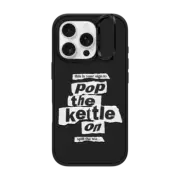 iPhone 16 Pro Impact Ring Stand Case MagSafe Compatible Pop The Kettle On!
