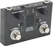 Drum Looper Pedal 4 Storage Location 11 Minutes Recording Time Metal Loop Effect Pedal for Creative Musicians
