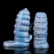 Enhancer Realistic Sleeve Condoms Sheath Bigger Penis Extender Enlarger Girth