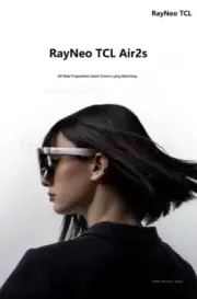 TCL Rayneo Air 2S Smart AR XR Glasses 1080P 120Hz HD Giant Screen ViewingGlasses