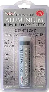 Dynagrip Dynasteel Aluminum Repair Epoxy Putty 55 g 2-Component Adhesive, epoxy Resin, Special Adhesive, Quick and high-Strength Repair of Parts.