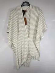 MISSONI Zig Zag Cape ONE SIZE GENUINE #N3