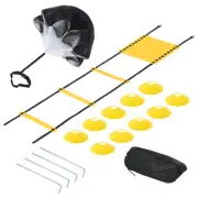 Agility Ladder Speed Training Equipment with 20Ft Ladder, Resistance