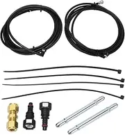 XTevu Fuel Lines Repair Kit, Vapor Hose Fittings, Compatible with Chevy Silverado 1500 2500 3500, FG0340 Fuel Tube Connector, Gas Line Replacement
