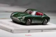 1:43 DMH Model Car Aston Martin DB4 Zagato 4219 Green Red Interior