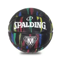 在飛比找Yahoo奇摩購物中心優惠-Spalding 籃球 Marble Rubber Outd