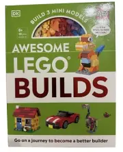 SALEAwesome Lego Builds Book W/ Legos Build Mini Models Create
