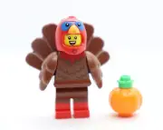 Turkey Costume Pumpkin Thanksgiving Series 23 71034 CMF LEGO® Minifigure Figure