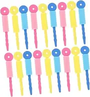 DONFAMDS 30pcs Soft Sponge Hair Curlers for Wavy Hair No Heat Curling Rods for Natural Curls Versatile Styling Tool for Daily Use
