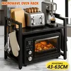 Oven Microwave Shelf Kitchen Organiser Storage Home Rack Holder Stand Adjustable