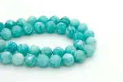 Amazonite Faceted Sphere Ball Round Natural Gemstone Beads 4mm 5mm RNF83