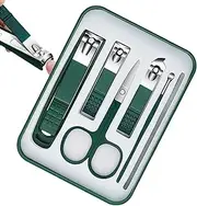 Finger and Toe Nail Cutter Set,Stainless Steel Manicure Kit | Grooming Tools for Men Women Family Friends Wife, Personal Care Set with Storage Box