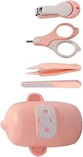 LOLIPPYY 1Set Grooming Kit Clip Nail Clippers Trimmer for Newborns Safe Nail Care Set with Storage Box Shower Present for Tiny Fingers Toes