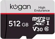 Kogan High Endurance 512GB SDXC A2 V30 Micro SD Card - KEDSD512V30