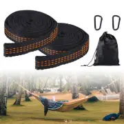 2X Suspension Hammock Attachment Tree Straps Belt Straps Rope Adjustable