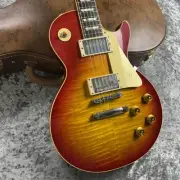 Gibson Custom Shop Finest Flame Heather TOP Fingerboard 1959 Les Paul Standard R