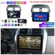 9" Android 9.1 Quad Core GPS Nav 1+16G Wifi HD Touch Screen FM For 08-13 Corolla