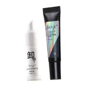 Nail Glue Remover Kit Nail Art Super Strong Nail Glue for Nail Tips Press on