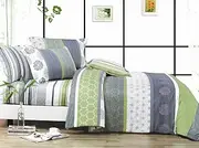 Dexter Doube/Queen/King/Super King Size Bed Doona/Duvet/Quilt Cover Set New (King Quilt Cover Set)