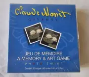 Claude Money Giverny Memory & Art Game SEALED