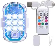 Car Brightness Wireless LED Light - Dynamic Lighting Effect, Rechargeable Strobe Light | High Brightness Wireless Strobe Light, Dance Floor Lighting, LED Party Effect, Outdoor and Indoor Use