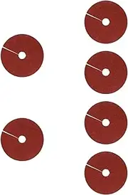 Leefasy 6Pcs Rubber Mulch Tree Rings,Tree Protection Weed Mat Tree Circles Weed Barrier Tree Protector Mats Disc 24 inch for Backyard