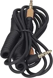 Headphone Cable, Spring Coiled Headphone Cord Audio Auxiliary Input Adapter for Lost Damaged Cables, Male to Male AUX Cord