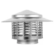Chimney Cap Stainless Steel Chimney Flue Cowl Rain Cover Vent Cap For Home