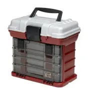 Plano 1354 4-By Rack System 3500 Size Tackle Prolatch Boxes Bulk Storage Bait