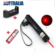 650nm Red Laser Pointer Lazer Pen Beam Light Lazer + battery + Charger