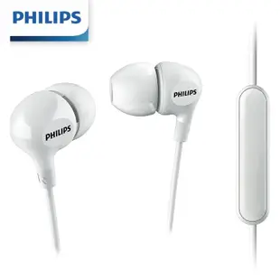 【PHILIPS】飛利浦 SHE3555 入耳式 耳機 麥克風 黑色 公司貨 現貨快速 超商取貨