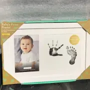 Kate & Milo Baby’s Print Frame includes inkpad to make your own prints! NWT