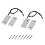 MC-52 NC/NO Alarm Security Rolling Garage Door Contact Magnetic Reed Switch 2Set