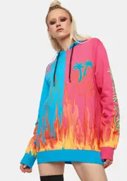 [Reason] Split Flame Hoodie