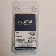 Brand New Crucial Micron 8GB DDR4 3200MHz SODIMM Memory for Laptop CT8G4SFRA32A