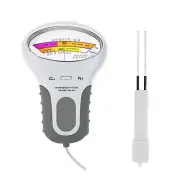 Swimming Pool Digital Water Quality Monitor PH/CL2 Chlorine Tester with Probe V