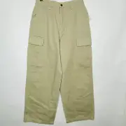Northwest Blue Pants Boys 16 Light Tan Cargo School Uniform