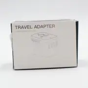 Universal Travel Adapter with USB, USB-C Ports - Multi-Plug Convertor, Global Co