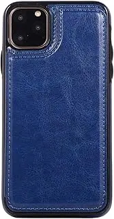 Leather Phone Case for iPhone 8/7/SE2 Shockproof Leather Case Cover (C061) (Blue)