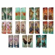 OFFICIAL JENA DELLAGROTTAGLIA ANIMALS LEATHER BOOK CASE FOR APPLE iPOD TOUCH MP3